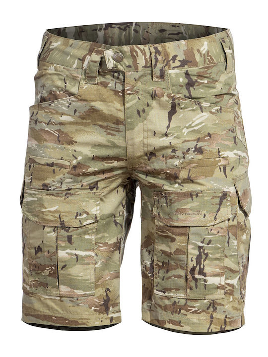 Pentagon Lycos Hunting Bermuda Shorts Short Pentacamo In Beige Colour