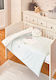 Bi Baby Baby Crib Bedding Set Cute Cat 4pcs Green