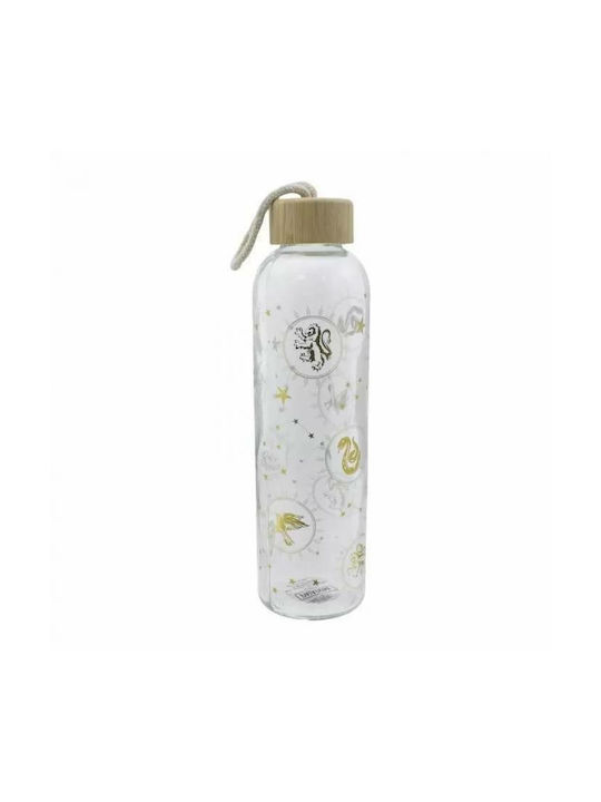 Paladone Harry Potter Bottle Water Glass with Screw Cap Transparent 600ml