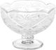 Keskor Eisschüssel Rund Glas Transparent mit Durchmesser 9.5cm 6Stück