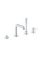 Grohe Essense Built-In Mouthpiece & Showerhead Set with 2 Exits Chrome