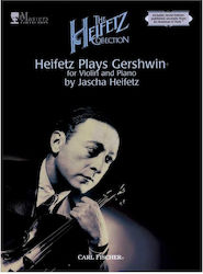 Carl Fischer Heifetz - Heifetz Plays Gershwin Παρτιτούρα για Βιολί / Πιάνο