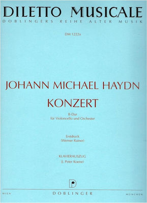 Doblinger Haydn - J.M. Konzert in B Major pentru Violoncel