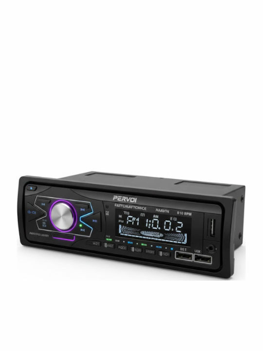 PerVoi Sistem Audio Auto 1DIN (Bluetooth/USB)