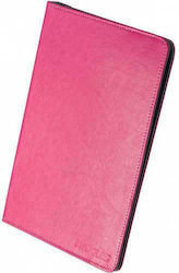 Naxius Book Flip Cover Ροζ (Universal 10.1")