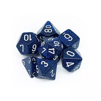 Chessex Speckled Polyhedral Dice Stealth 7τμχ