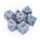 Chessex Speckled Polyhedral Dice Air 7τμχ