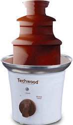 Techwood Συντριβάνι Σοκολάτας με 2 Επίπεδα 500gr Λευκό