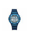 Tekday Ψηφιακό Ρολόι Χρονογράφος Μπαταρίας με Καουτσούκ Λουράκι σε Μπλε χρώμα