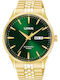 Lorus Men's Watch 43mm Automatic with Gold Metal Bracelet