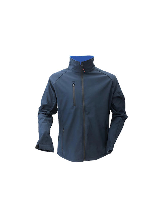 Molossos Pond Bărbați Jachetă de lucru Softshell Albastru marin