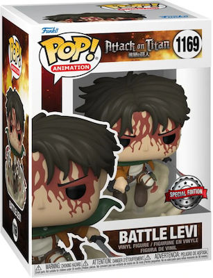 Funko Pop! Animație: Atac pe Titan - Battle Levi 1169 Ediție specială (exclusiv)