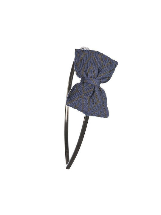 Mom & Dad Blue Kids Headband with Bow