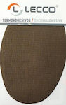 Lecco Μπάλωμα-Θερμοκολλητικό-Καφέ Brown Sewing Iron-On Patch 2pcs TH-257