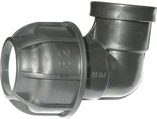 Palaplast 4283/0201 Съединител За Тръба За Поливане 10Atm Screwy С Женска Резба 20x13mm