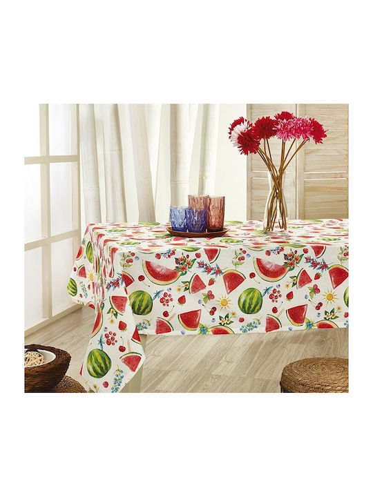 Whitegg Z109 Cotton Tablecloth Multicolour 140x180cm