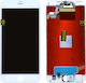 AUO Οθόνη mit Touch-Mechanismus für iPhone 6s Plus (Weiß)