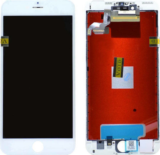 AUO Οθόνη mit Touch-Mechanismus für iPhone 6s Plus (Weiß)