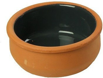 Espiel Terracotta Στρογγυλό Ατομικό Πυρίμαχο Σκεύος 8x8x3cm