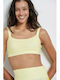 Femei Atletic Sutien sport Galben