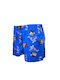 Men's Boxer Blue with Patterns