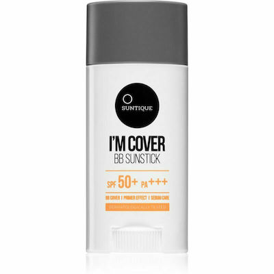 Suntique I Am Cover BB Αδιάβροχο Αντηλιακό Stick Προσώπου SPF50 με Χρώμα 15gr