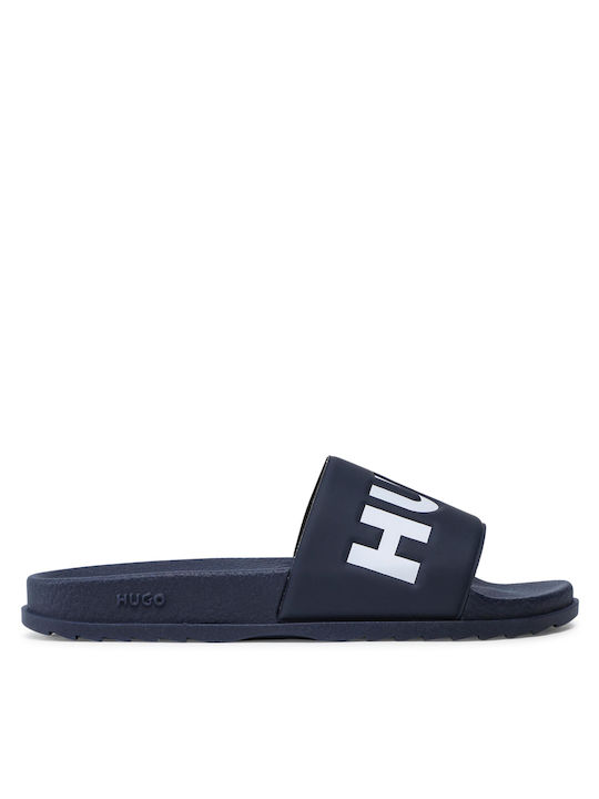 Hugo Men's Slides Blue