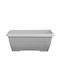 Miltoplast Olympos Planter Box Plastic Granite 60x31x33cm.