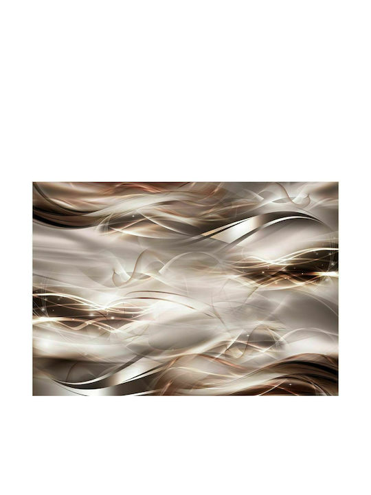 Self-adhesive Wall Mural Umber Waves 147x105cm