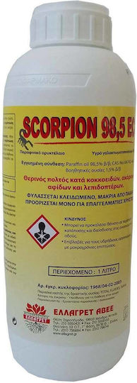 Ellagret Scorpion 98,5 EC Flüssiges Insektizid für Läuse, Spinnmilben & Körnchenförmige 1lt