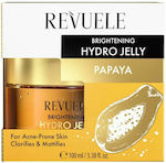 Revuele Papaya Hydro Jelly Moisturizing Gel Suitable for All Skin Types with Aloe Vera 100ml