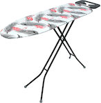 Estia Norma Foldable Ironing Board for Steam Ironing Station White 123x34x90cm