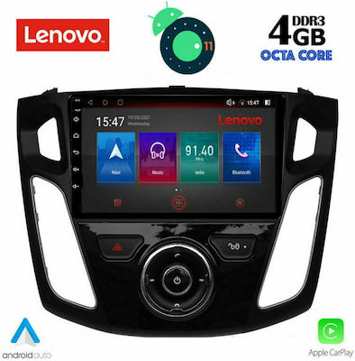 Lenovo SSX 9157_GPS Ηχοσύστημα Αυτοκινήτου για Ford Focus 2011-2018 (Bluetooth) με Οθόνη Αφής 9"