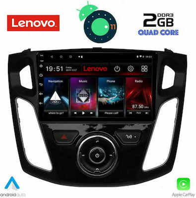 Lenovo Car-Audiosystem für Audi A7 Ford Schwerpunkt 2011-2018 (Bluetooth/USB/AUX/WiFi/GPS/Apple-Carplay) mit Touchscreen 9"