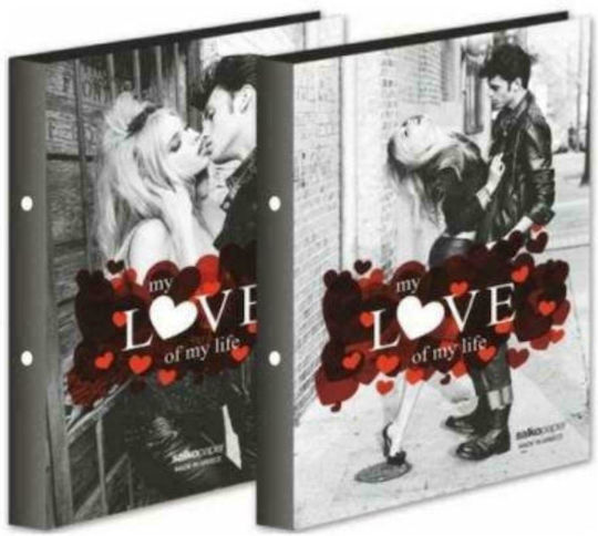 Salko Paper Κλασέρ 4/30 για Χαρτί A4 με 2 Κρίκους Love 1τμχ (Διάφορα Σχέδια/Χρώματα)