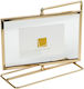 Espiel Metallic Gold Photo Frame 2 Pieces