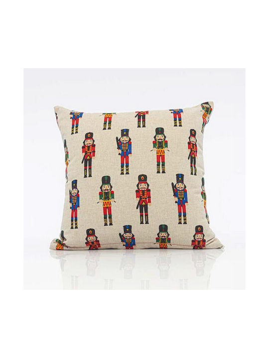 Eurolamp Christmas Decorative Pillow Square Multicolour 40x40cm