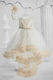 Vinte li Ecru Baptism Dress made of Tulle