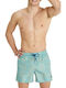 Herren Badebekleidung Shorts Türkis mit Mustern