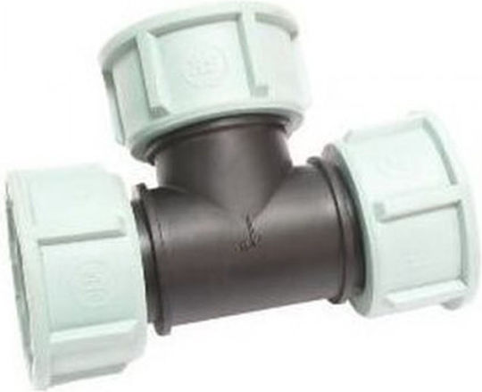 Palaplast 3219/0333 T Shaped Connector Pipe with Female Thread 25.4mm