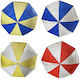 Summertiempo Foldable Beach Umbrella TNT Diameter 1.8m Multicolor