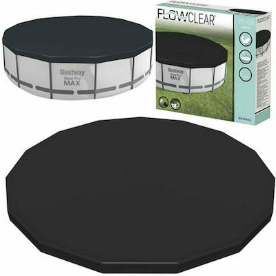 Bestway Sun Protective Round Pool Cover Steel Pro Max 457cm