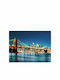 Fototapet de Perete 300x231cm Sparkling Brooklyn Bridge Tesatura