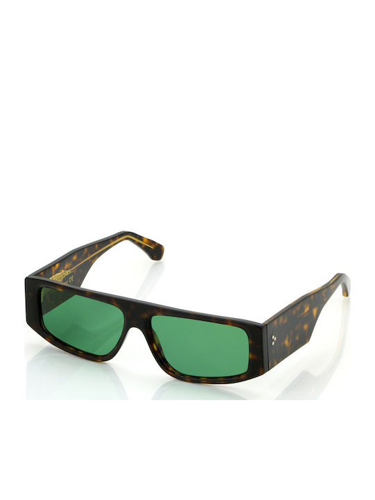 Monokol Sunglasses Brown with Acetate Frame & Green Lens Monokol Sunglasses Brown with Acetate Frame & Green Lens