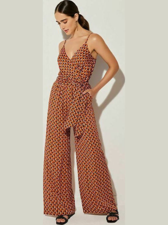 9- Women's One-piece Suit Orange