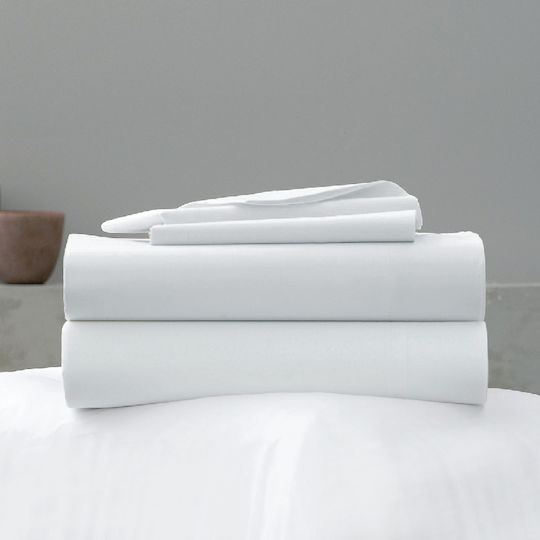 Go Smart Home Set Single 3pcs 160x260cm P-11 White