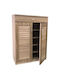 Holz Schuhschrank 68x32x98cm