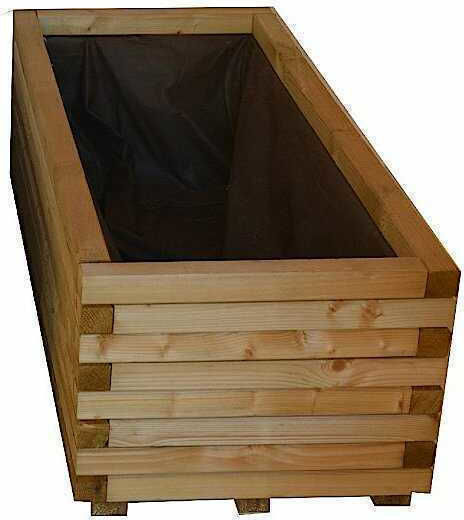 Showood Planter Box Wooden Brown Showood Planter Box Wooden Brown