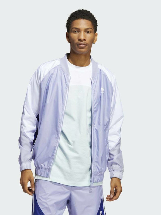 adidas Superstar Tt Jacket Bomber Dust Purple / White