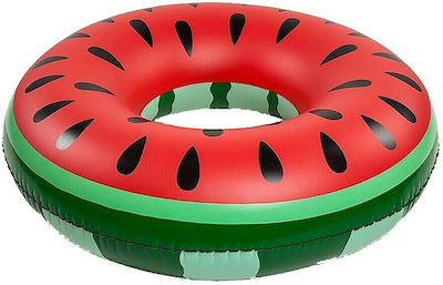 Bestway Inflatable Floating Ring Watermelon with Handles Red 91cm